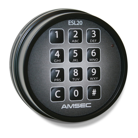 AMSEC ESL20XL User manual