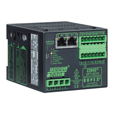 Ropex CIRUS UPT-6010 User manual