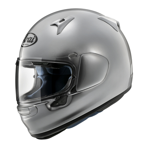Arai Regent-X User manual