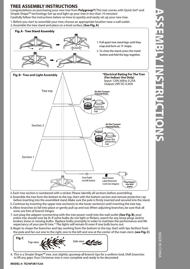 Polygroup TG76P3B17L03 User manual