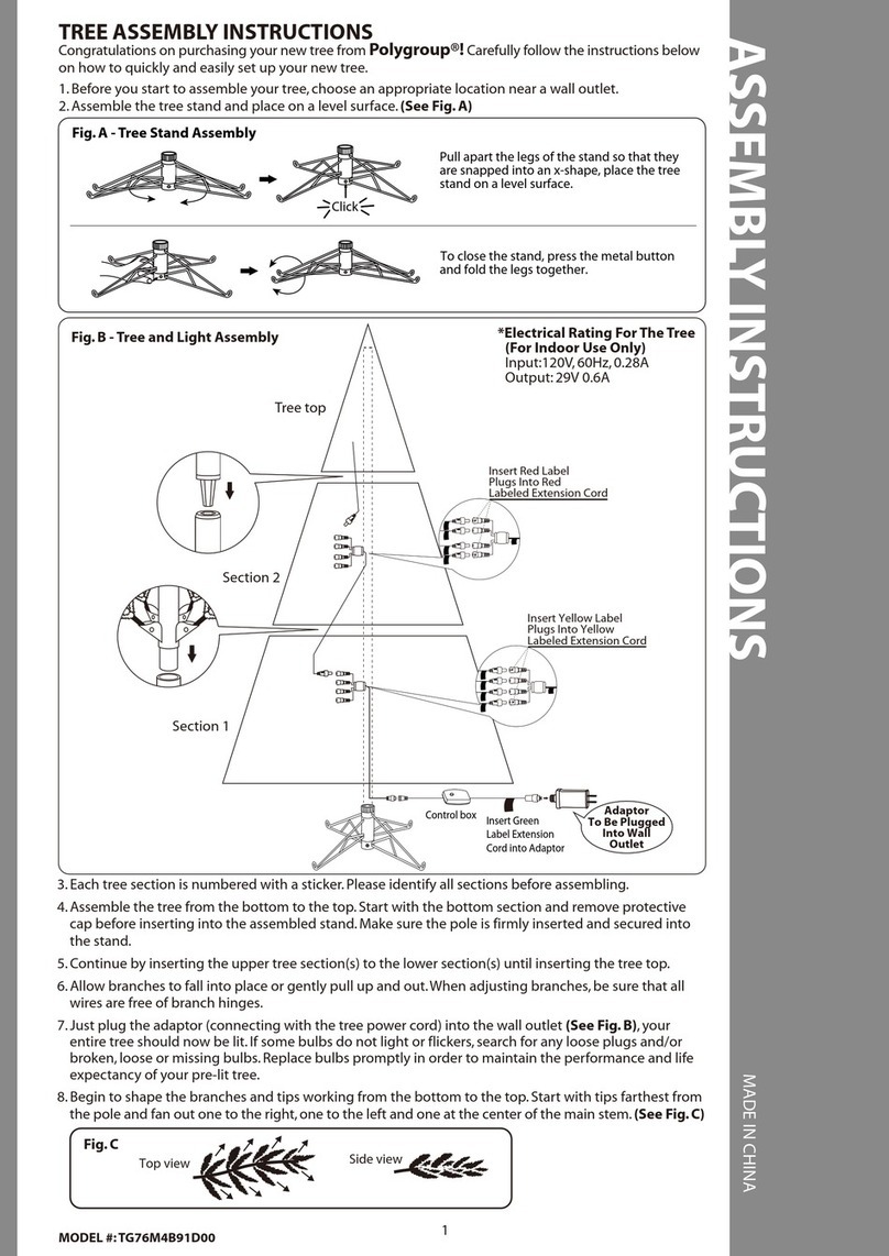 Polygroup TG76M4B91D00 User manual
