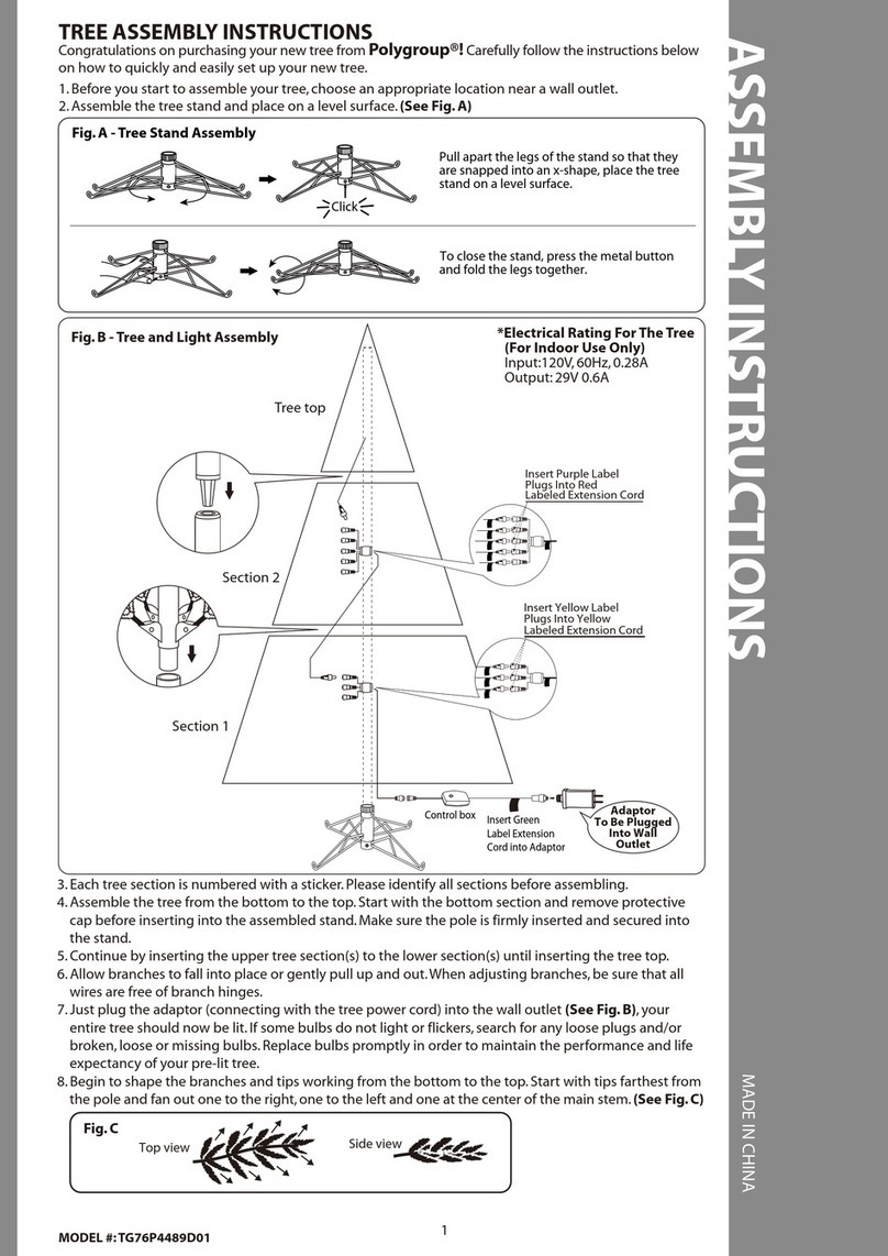 Polygroup TG76P4489D01 User manual