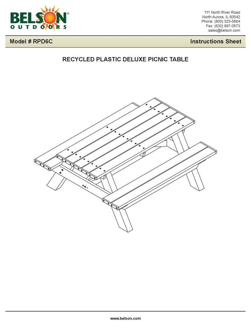 Belson Outdoors RPD6C instruction sheet Belson Outdoors RPD6C instruction sheet