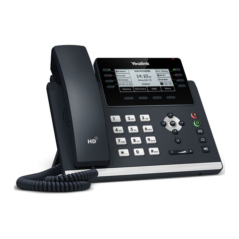 Yealink SIP-T43U User manual