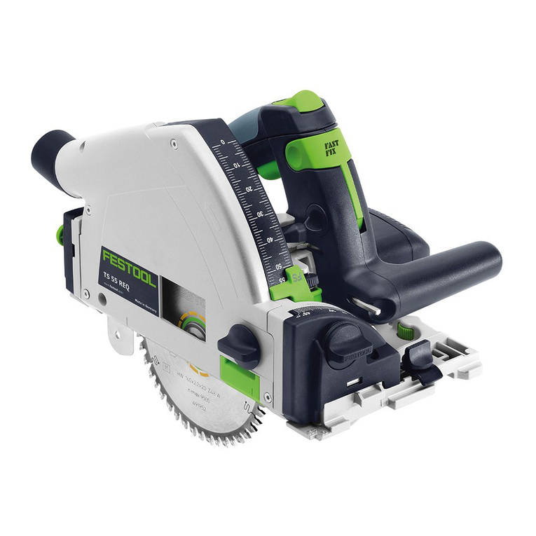 Festool TS 55 REQ User manual
