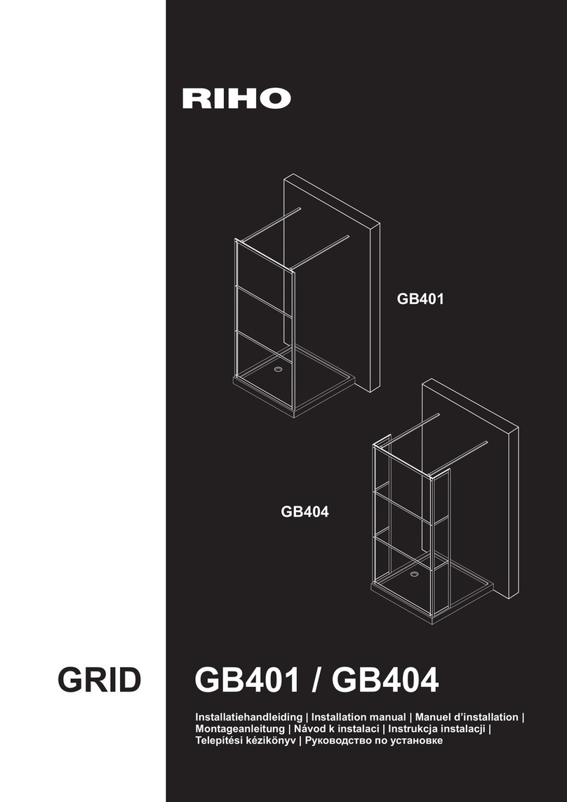 RIHO GRID GB401 User manual