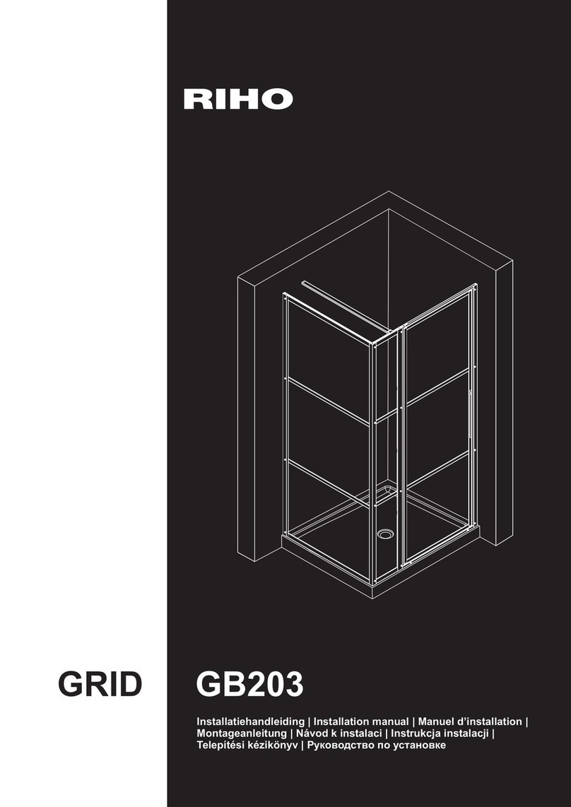 RIHO GRID GB203 User manual