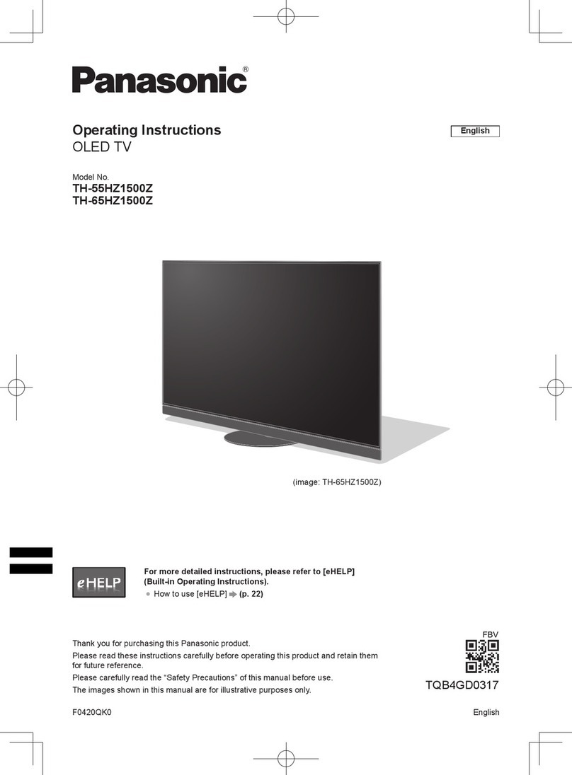 Panasonic TH-55HZ1500Z operating instructions