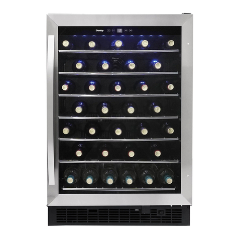 Danby DWC057A1BSS User manual