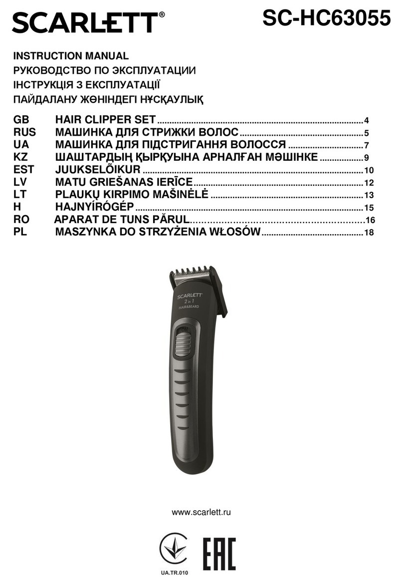 Scarlett SC-HC63055 instruction manual