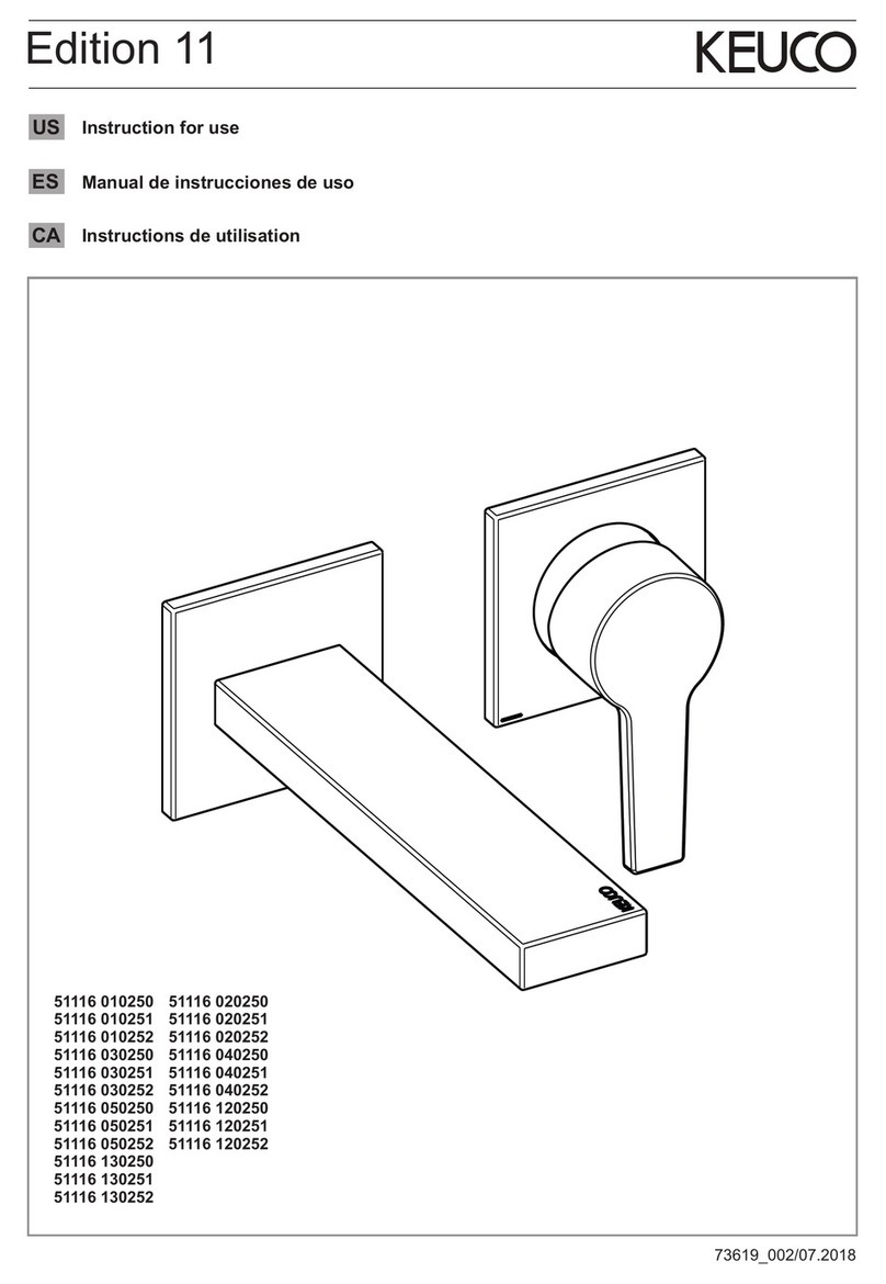 KEUCO Edition 11 51116 010250 User manual