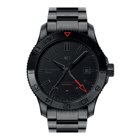 Christopher Ward C60 Abyss GMT User guide Christopher Ward C60 Abyss GMT User guide