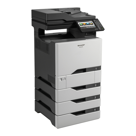 Sharp MX-C507F User manual