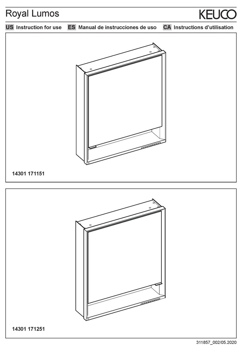 KEUCO Royal Lumos 14301 171151 User manual