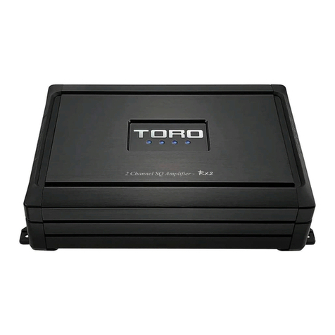 Toro RX2 owner's manual