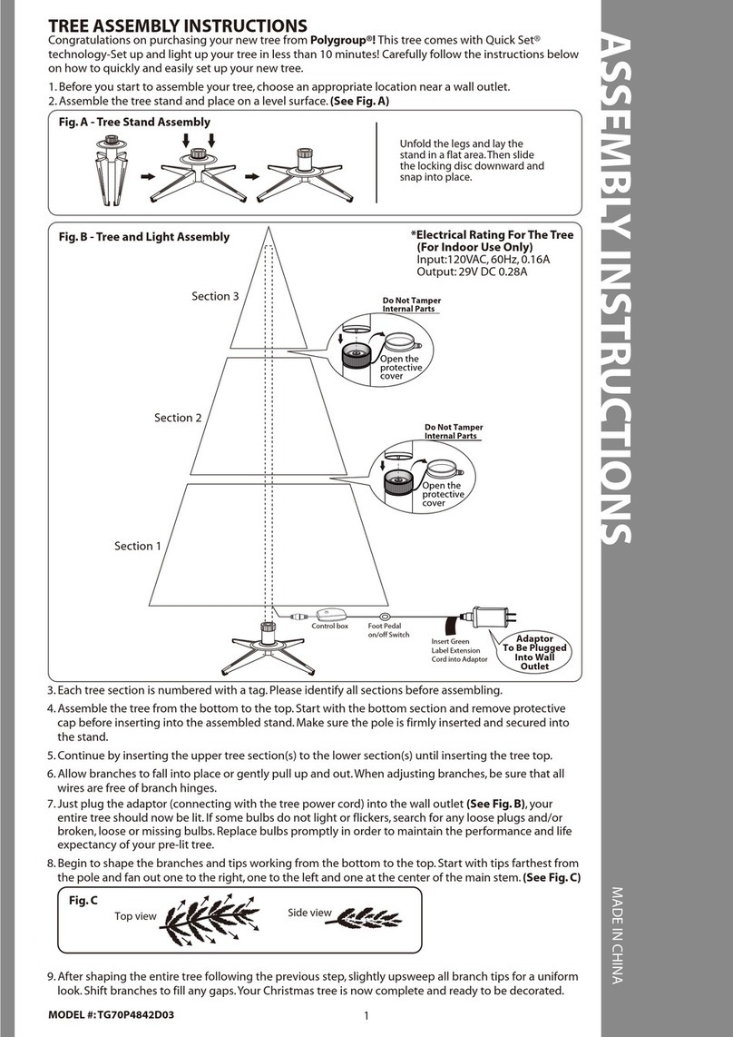Polygroup TG70P4842D03 User manual