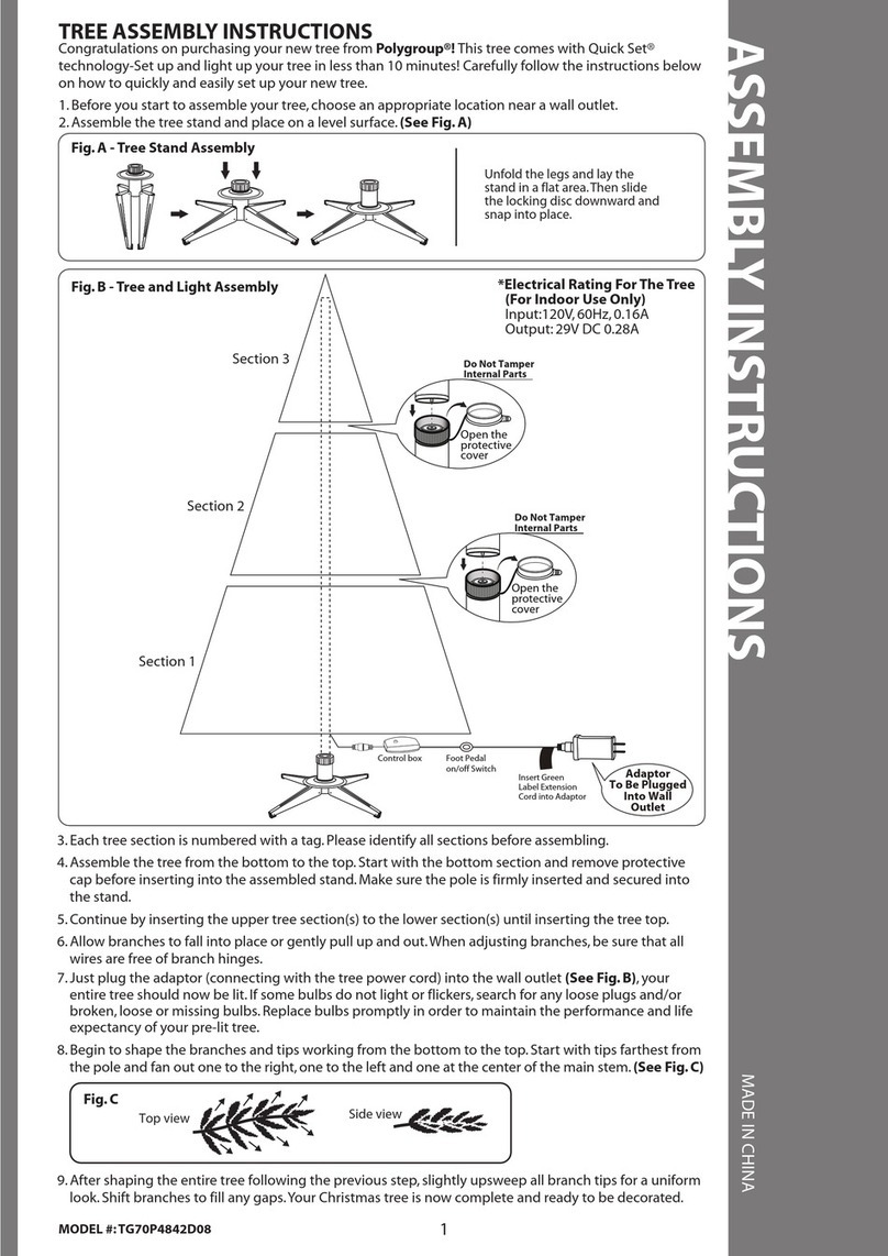 Polygroup TG70P4842D08 Assembly instructions