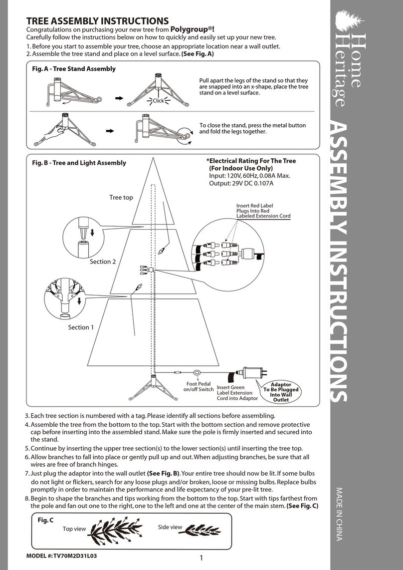 Polygroup Home Heritage TV70M2D31L03 User manual