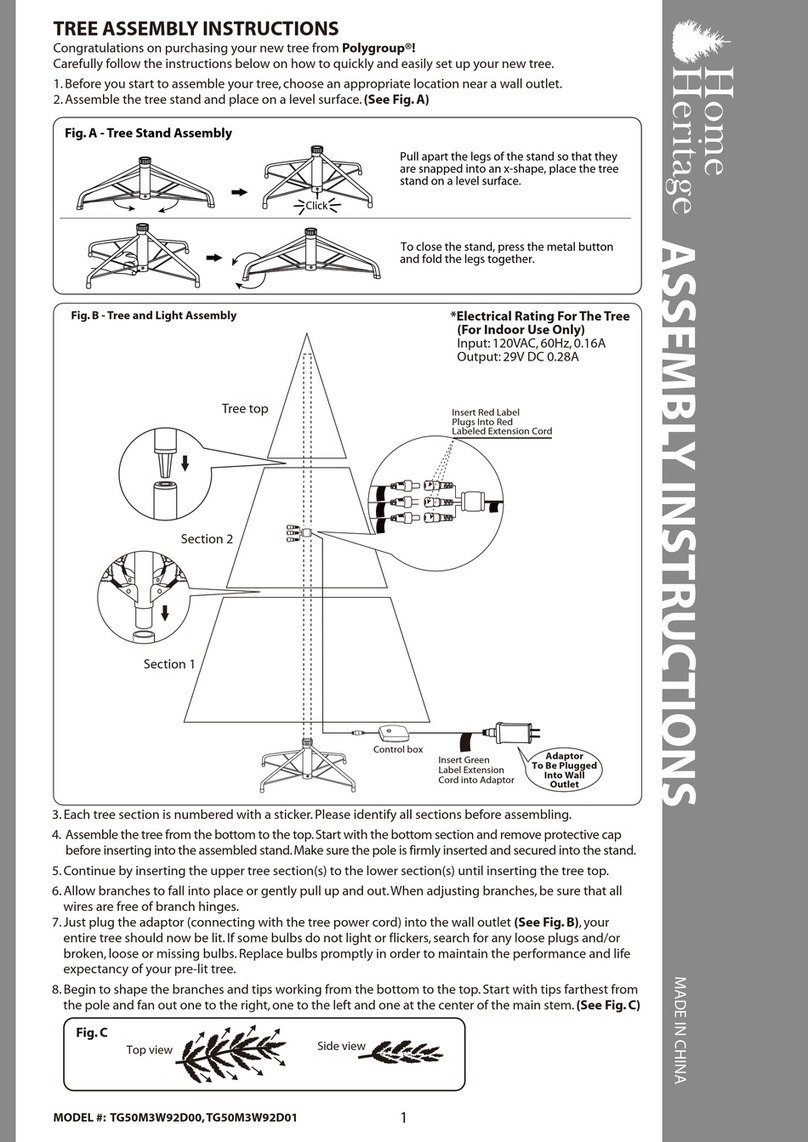 Polygroup Home Heritage TG50M3W92D00 User manual