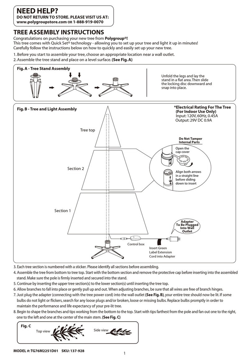 Polygroup TG76M2251D01 User manual