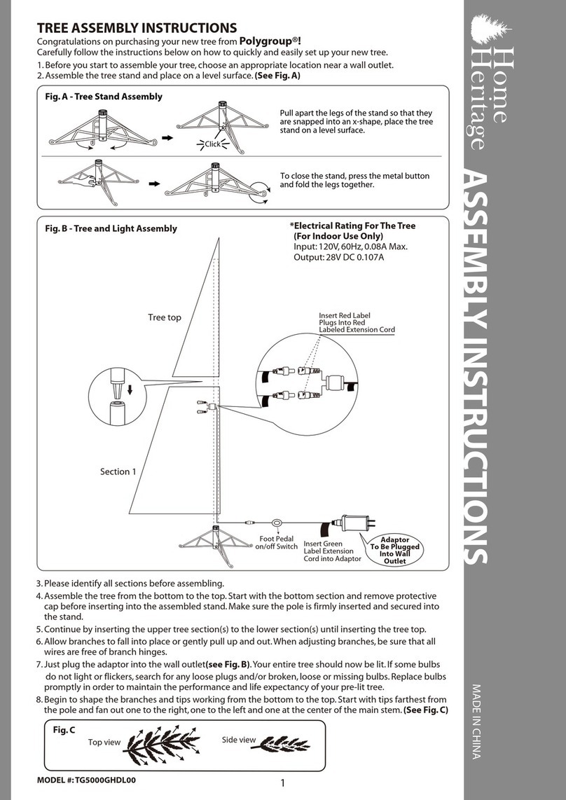 Polygroup Home Heritage TG5000GHDL00 User manual