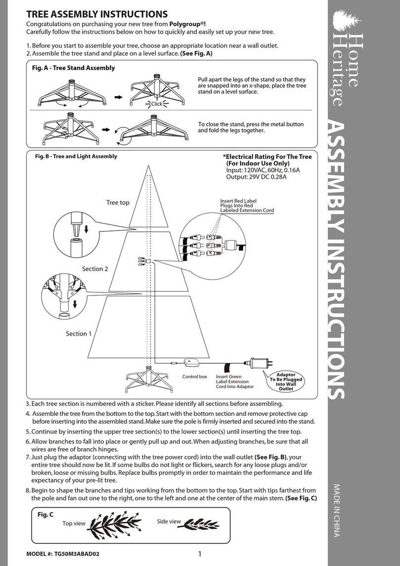 Polygroup Home Heritage TG50M3ABAD02 User manual
