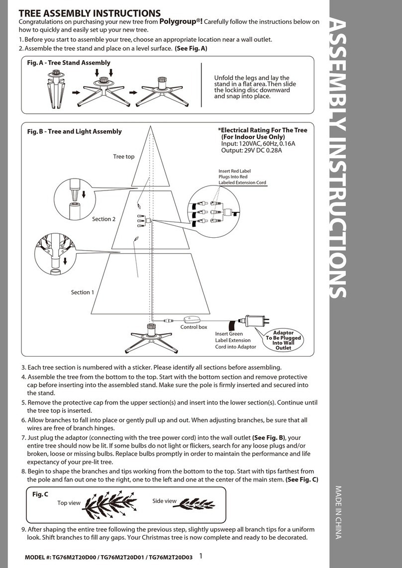Polygroup TG76M2T20D00 User manual