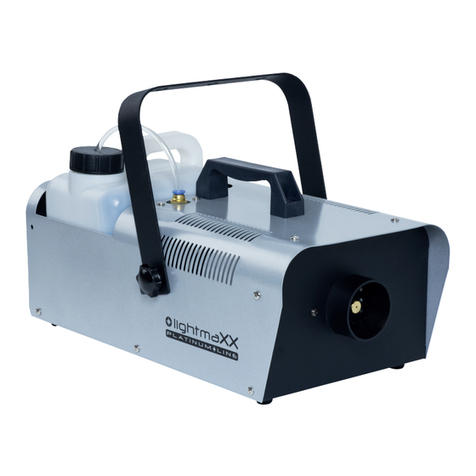 Lightmaxx Platinum Fog 1200 User manual Lightmaxx Platinum Fog 1200 User manual