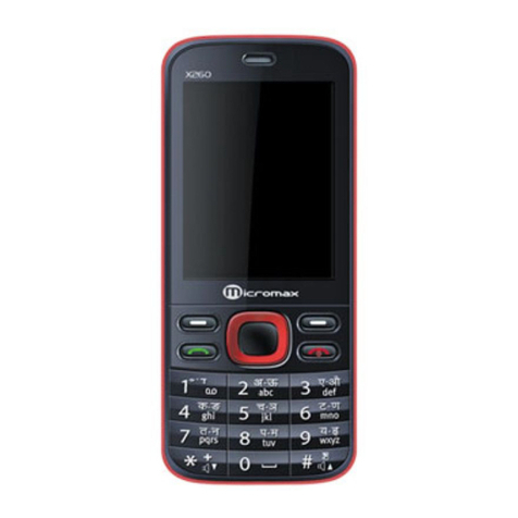 Micromax X260 User manual Micromax X260 User manual