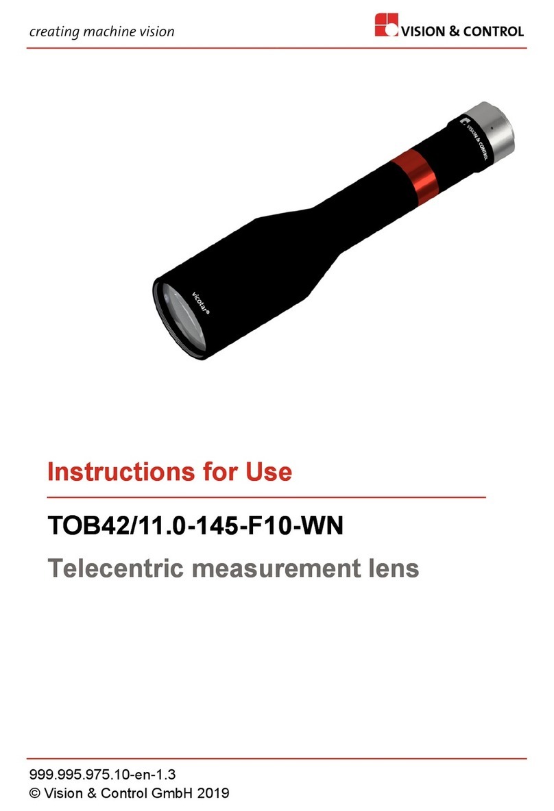 Vision & Control TOB42/11.0-145-F10-WN User manual