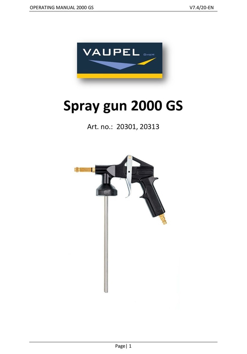 VAUPEL 2000 GS operating manual