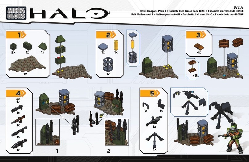 Mega Bloks HALO 97207 manual