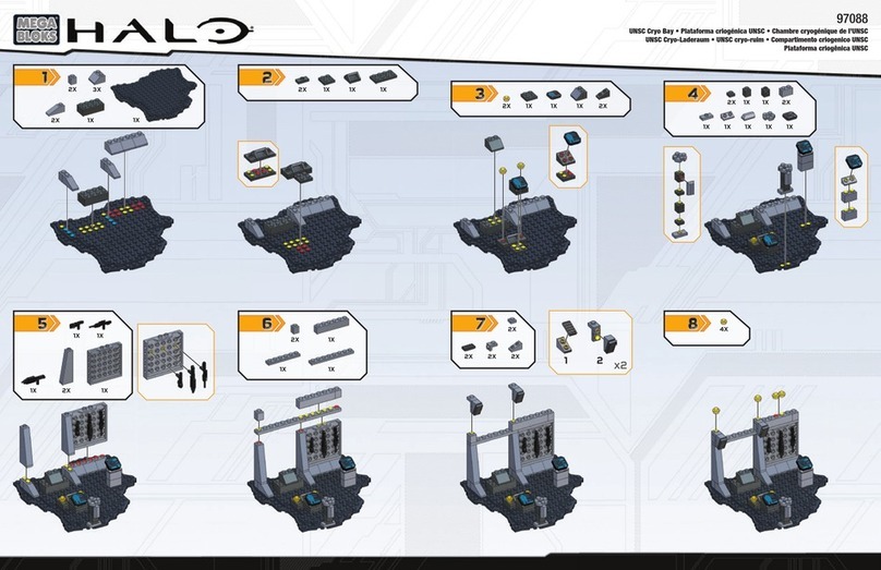 Mega Bloks HALO 97088 manual