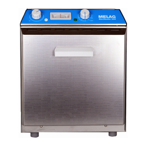 MELAG Sterilisator 205 user manual
