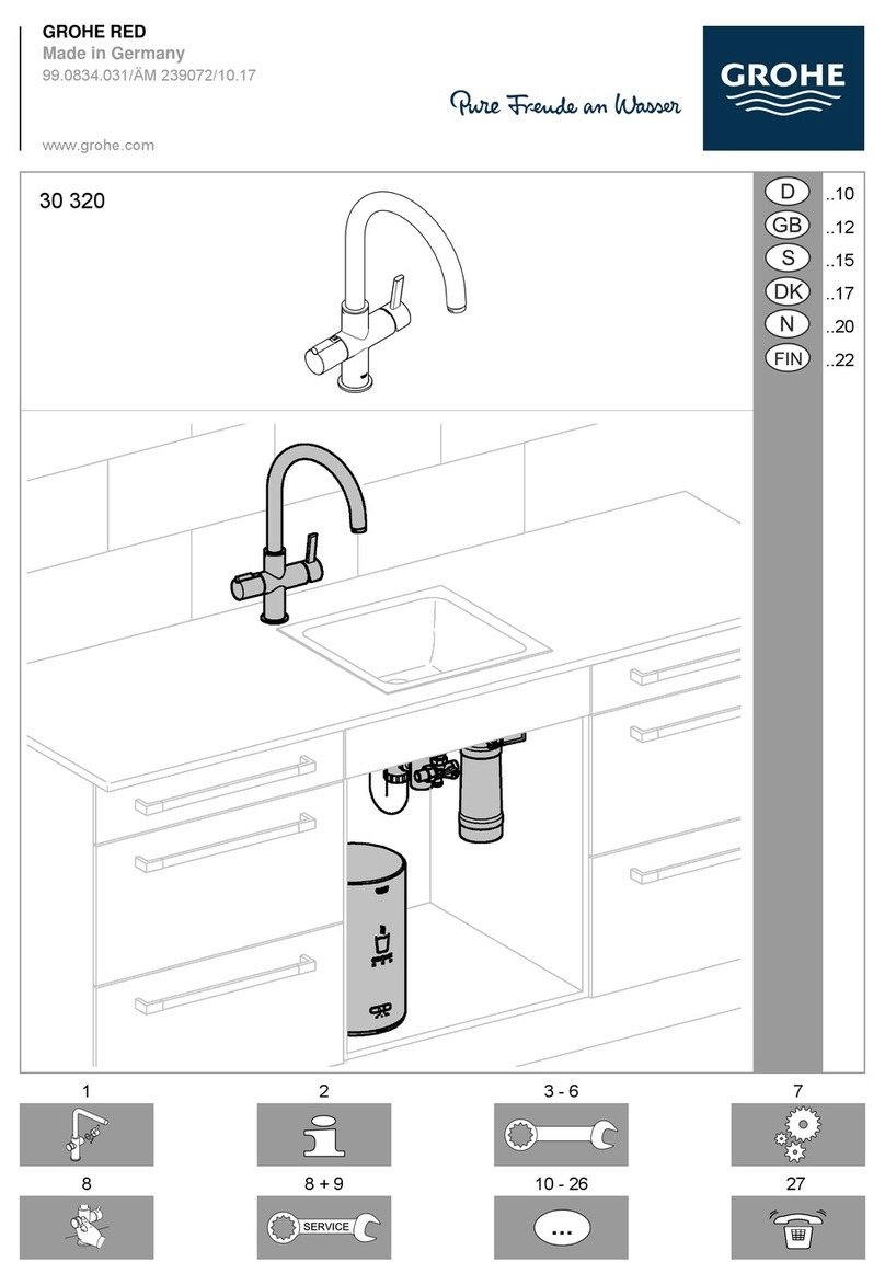 Grohe RED 30 320 manual