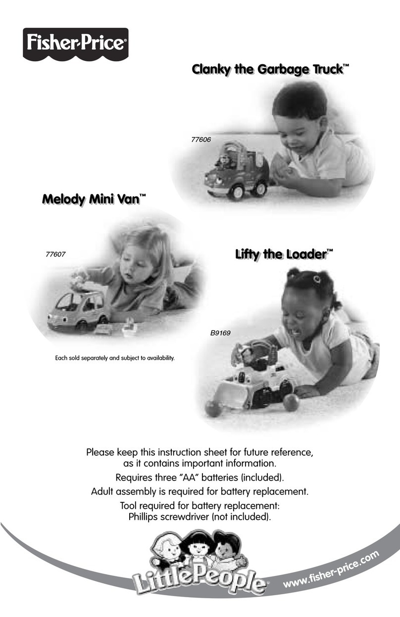 Fisher-Price Little People Lifty the Loader B9169 manual