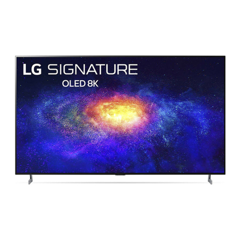 LG SIGNATURE OLED77ZX Series Parts list manual
