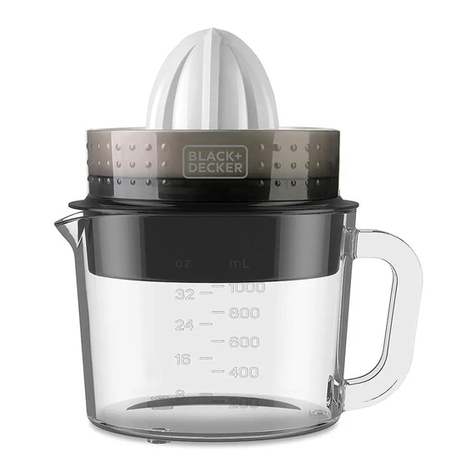 BLACK DECKER BXCJ30E instructions