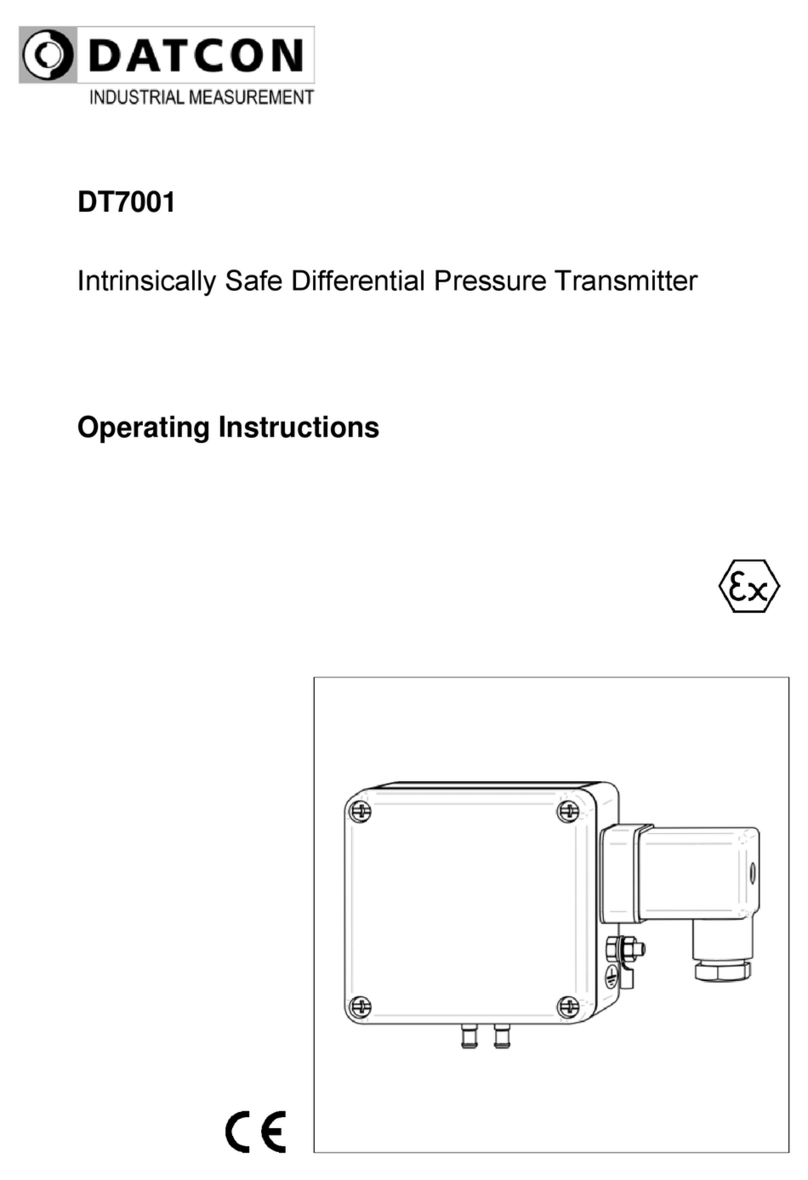 Datcon DT7001 operating instructions