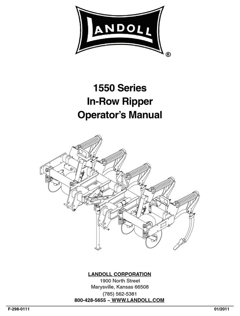 Landoll 1550 Series User manual