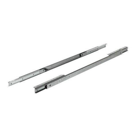 Hafele OPLA' TOP 1-901-002 Assembly instructions