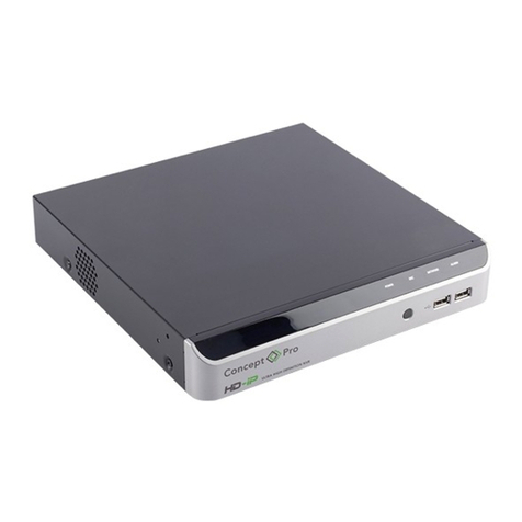 Concept Pro VUHDIPL-4 quick start guide