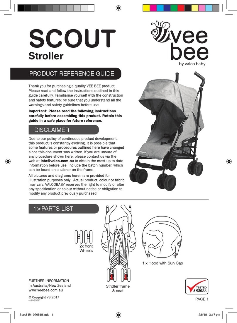 VALCOBABY Vee Bee SCOUT Installation and operation manual