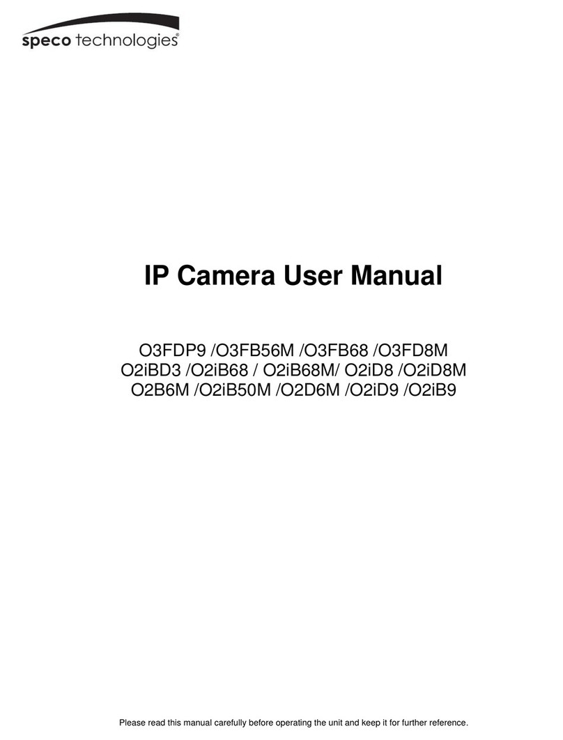 Speco O3FDP9 User manual