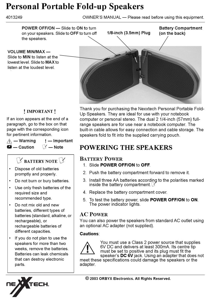 NexxTech 4013249 owner's manual