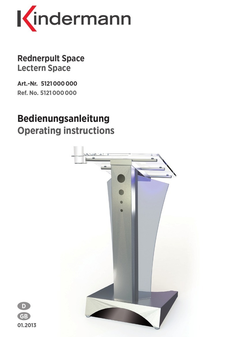Kindermann 5121 000 000 User manual