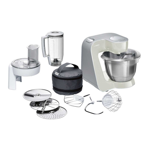 Bosch MUM58 Series User manual