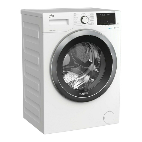 Beko WEX104064E0W User manual