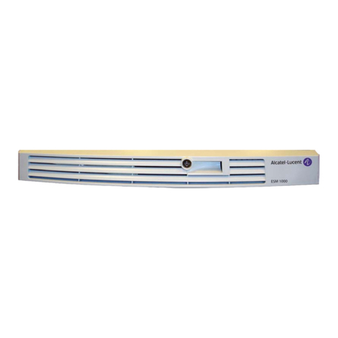 Alcatel-Lucent VitalQIP ESM 1000 User manual