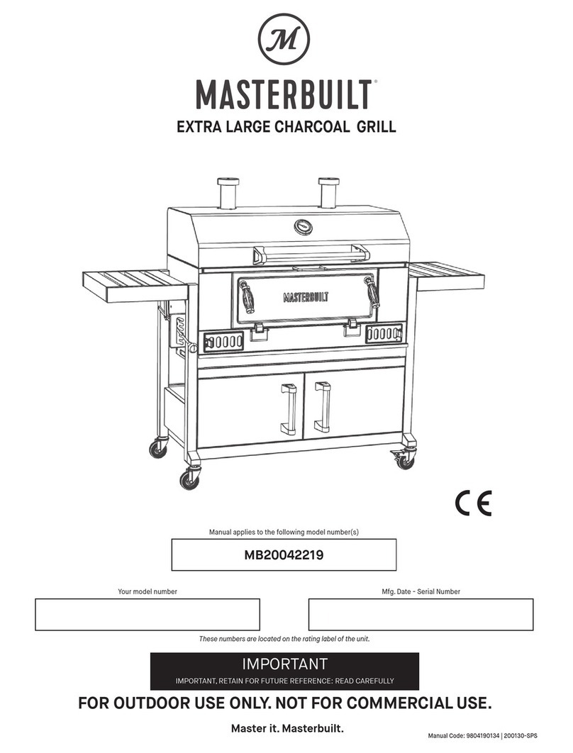 Masterbuilt MB20042219 User manual